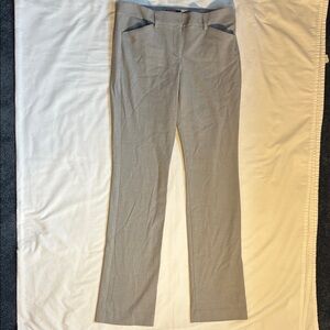 Express Editor Light Gray Trousers Pants Size 4R